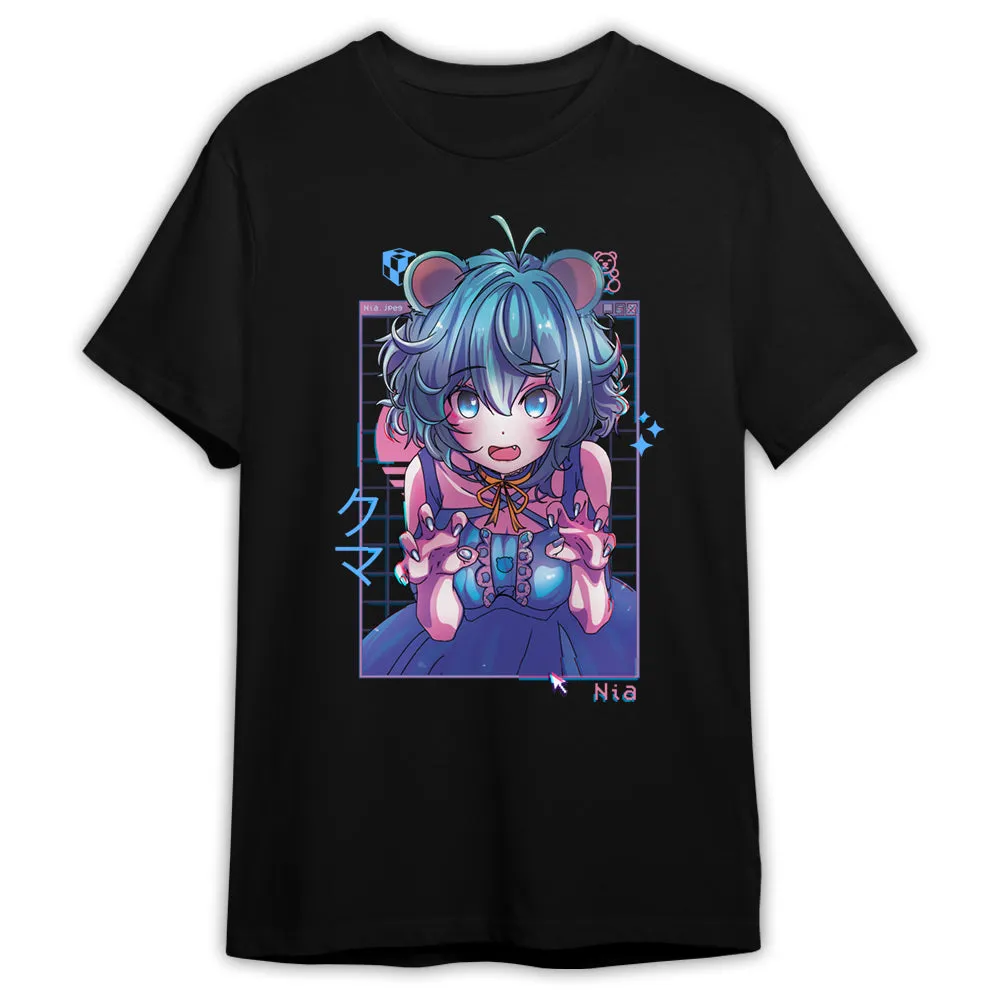 Niamocha Retro Bear T-Shirt