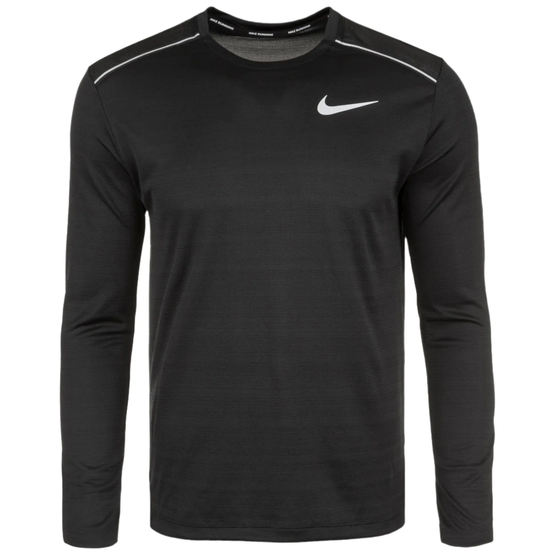 Nike Black Long Sleeve Miler T-Shirt