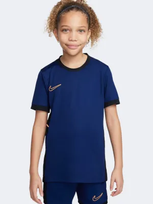 Nike Dri-Fit Academy Kids&#39; Boys Football T-Shirt Blue