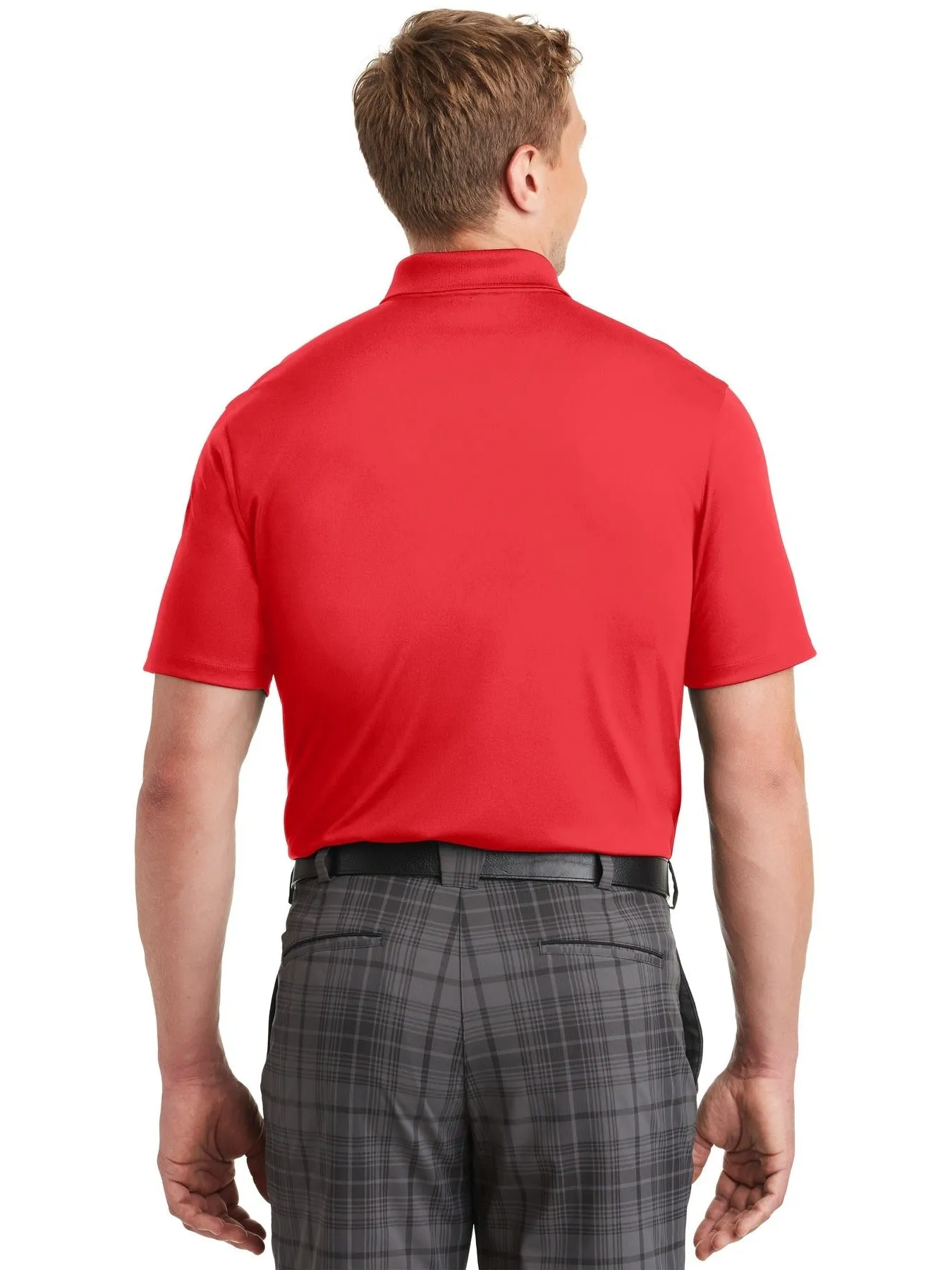NIKE Dri-FIT Classic Fit Players Polo with Flat Knit Collar