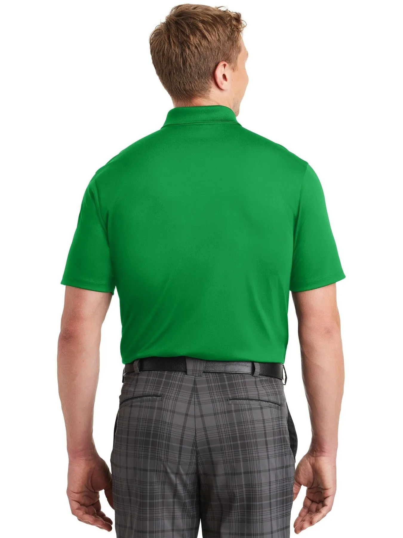 NIKE Dri-FIT Classic Fit Players Polo with Flat Knit Collar