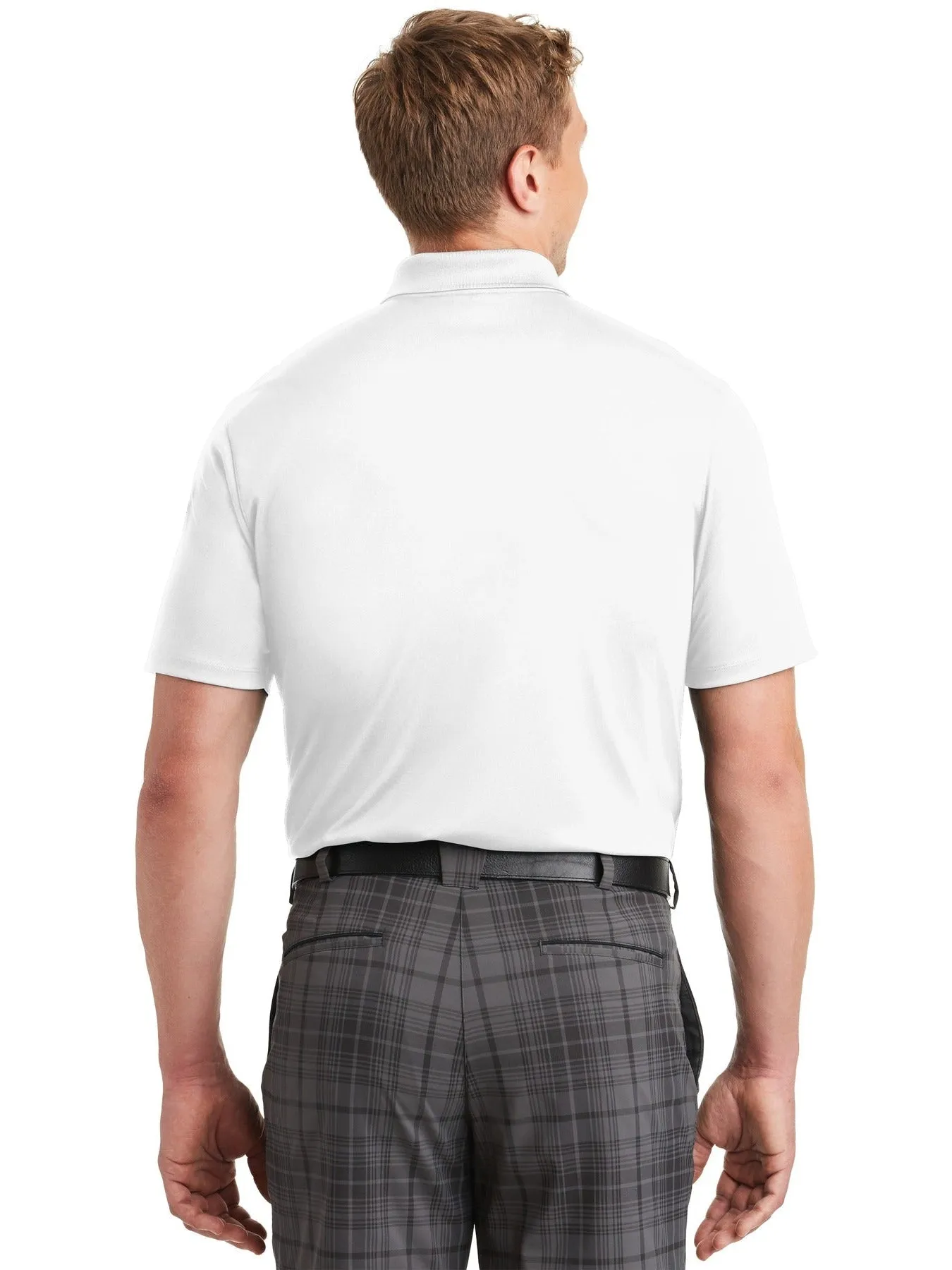 NIKE Dri-FIT Classic Fit Players Polo with Flat Knit Collar