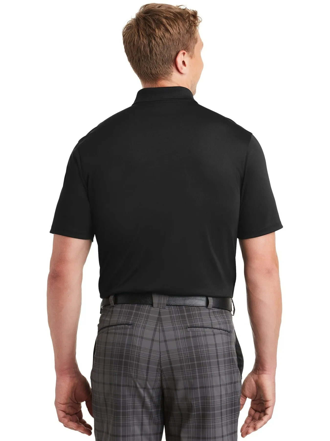 NIKE Dri-FIT Classic Fit Players Polo with Flat Knit Collar