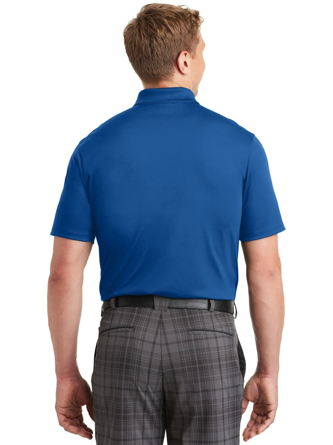 NIKE Dri-FIT Classic Fit Players Polo with Flat Knit Collar
