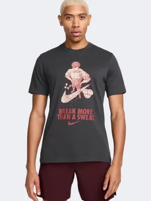Nike Dri-Fit Men Training T-Shirt Dark Grey