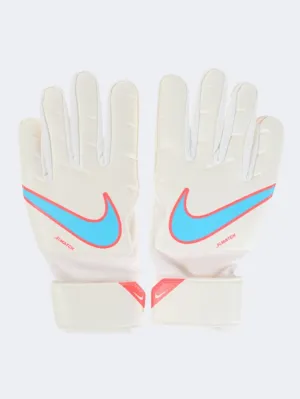 Nike Jr. Goalkeeper Unisex Football Gloves White/Blue