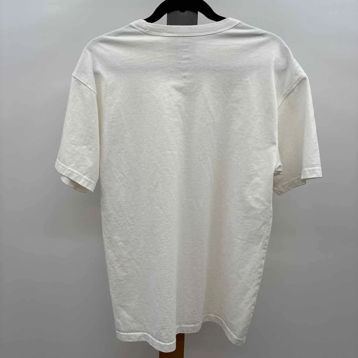 Nike Men's Size S White Solid T-shirt