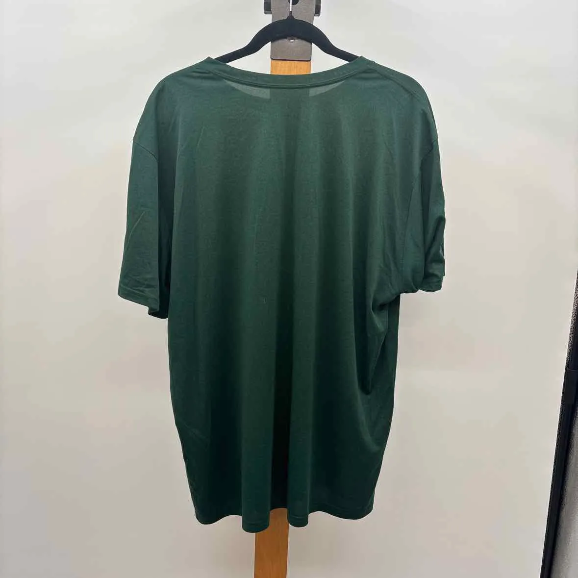 Nike Men's Size XXL Green Spartans Short Sleeve Shirt