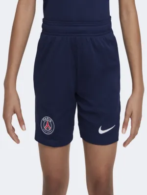 Nike Psg Academy Pro Boys Football Short Midnight Navy/White