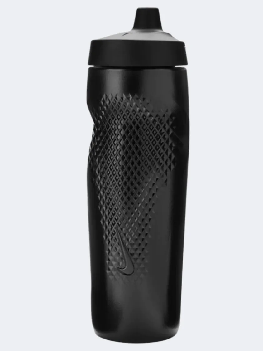 Nike Refuel 24 Oz Unisex Training Water Bottle Black/White