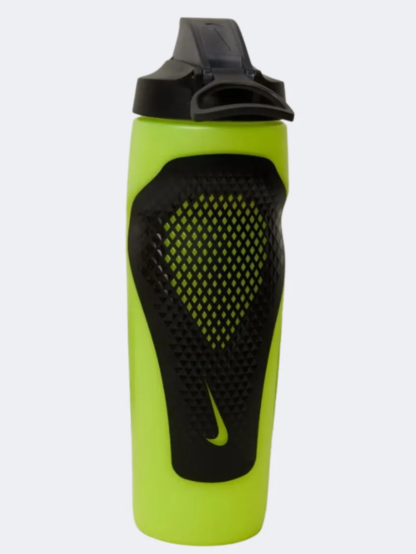 Nike Refuel Bottle Locking Lid 700 Ml Unisex Training Water Bottle Green/Black