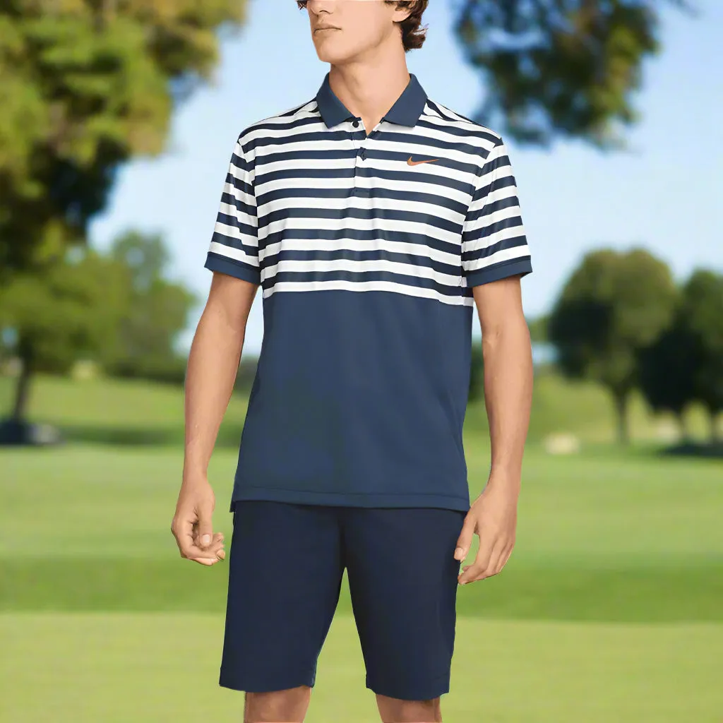 Nike Victory  Dri-FIT Polo Shirt - Obsidian/Team Orange