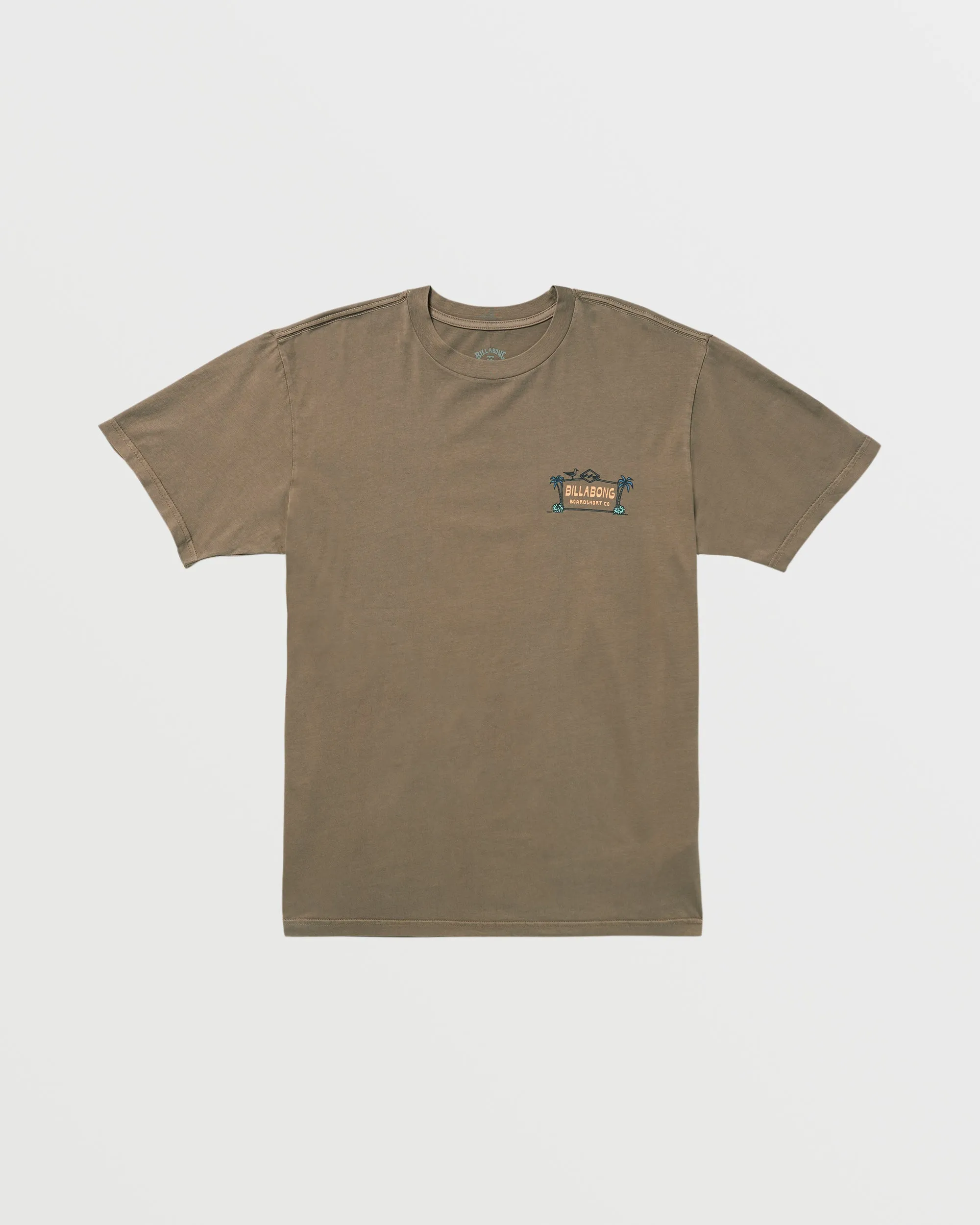 No Vacancy Premium Wave Wash Tee - Brown Billabong