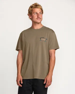 No Vacancy Premium Wave Wash Tee - Brown Billabong