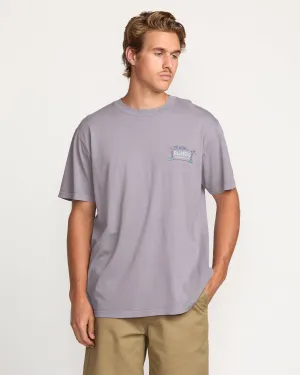No Vacancy Premium Wave Wash Tee - Light Purple Billabong