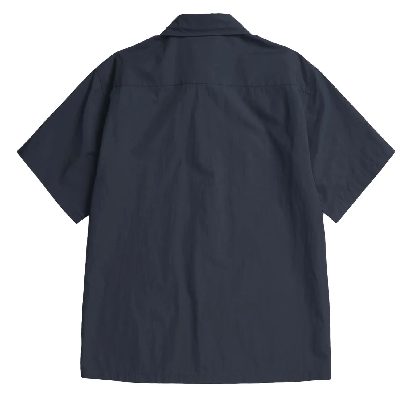 Norse Projects Ivan Tech Poplin SS Shirt Dark Navy