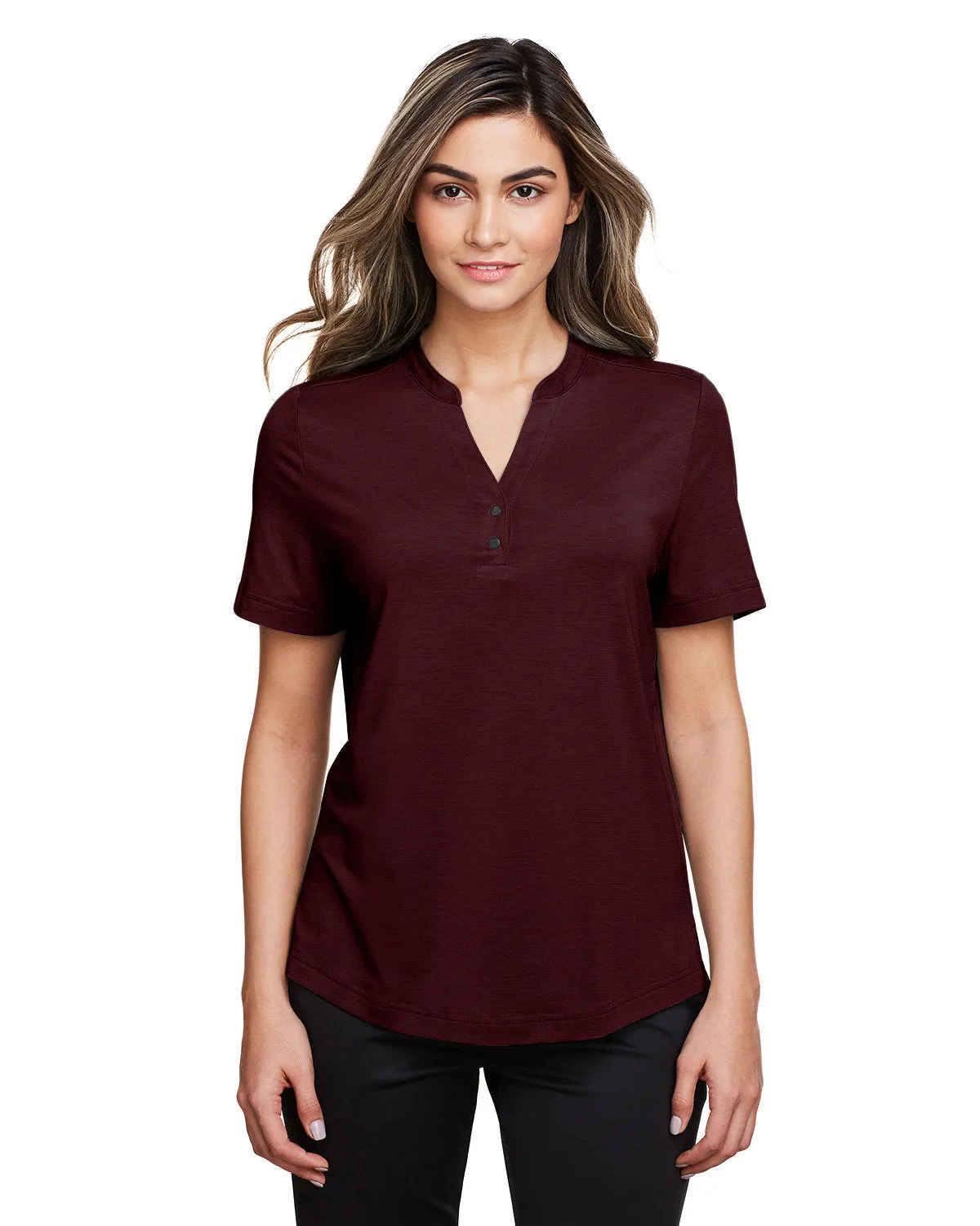 North End Ladies Jaq Snap-Up Stretch Performance Polo