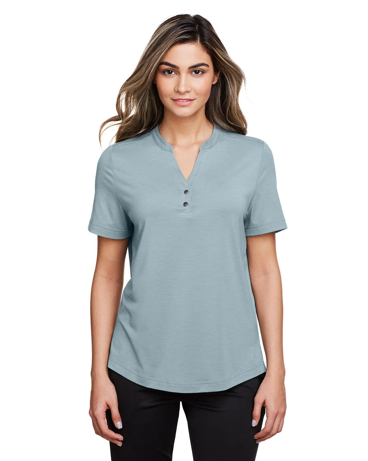 North End Ladies Jaq Snap-Up Stretch Performance Polo