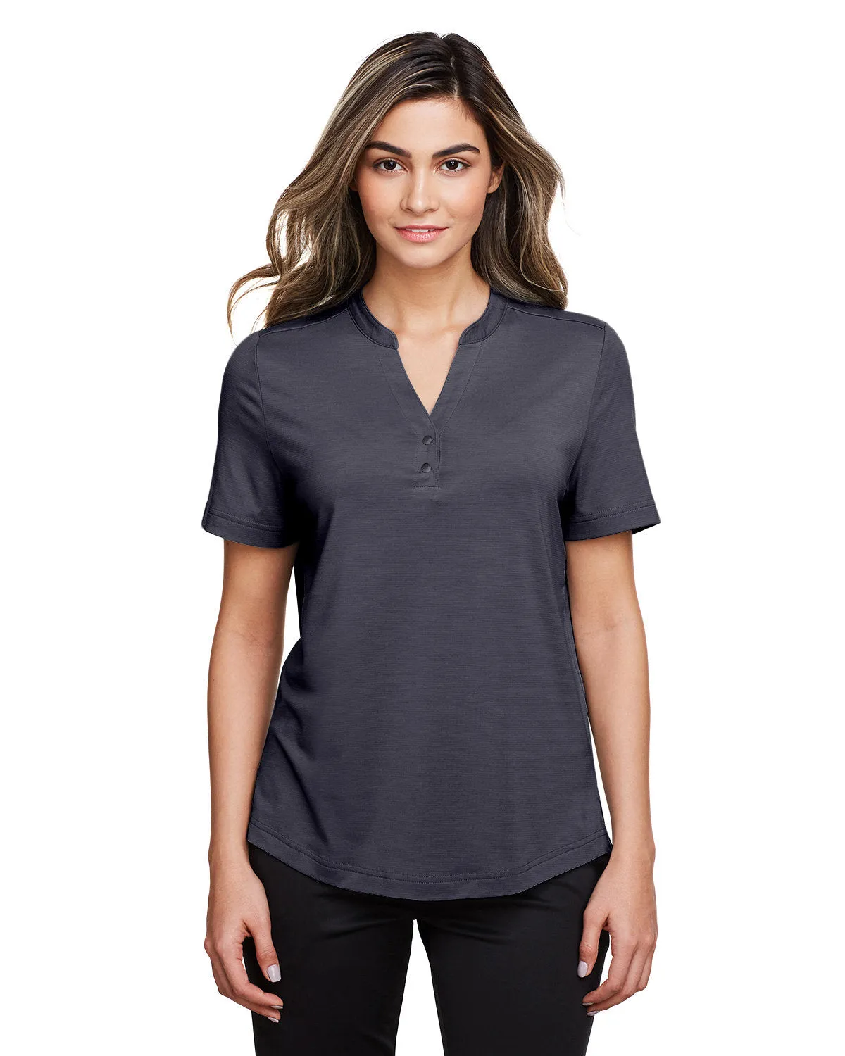 North End Ladies Jaq Snap-Up Stretch Performance Polo