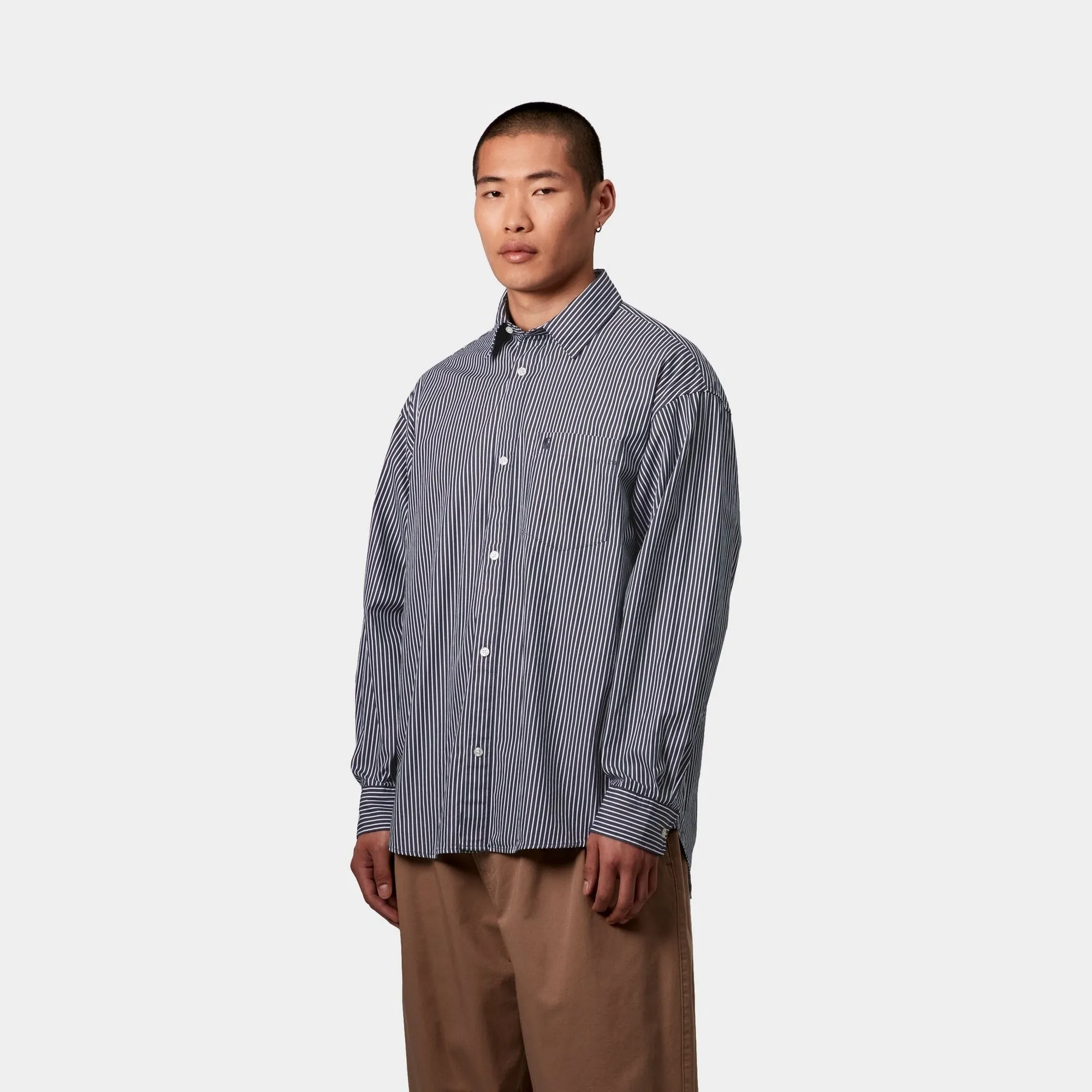 Notus Shirt | Space Arvin Stripe Carhartt WIP