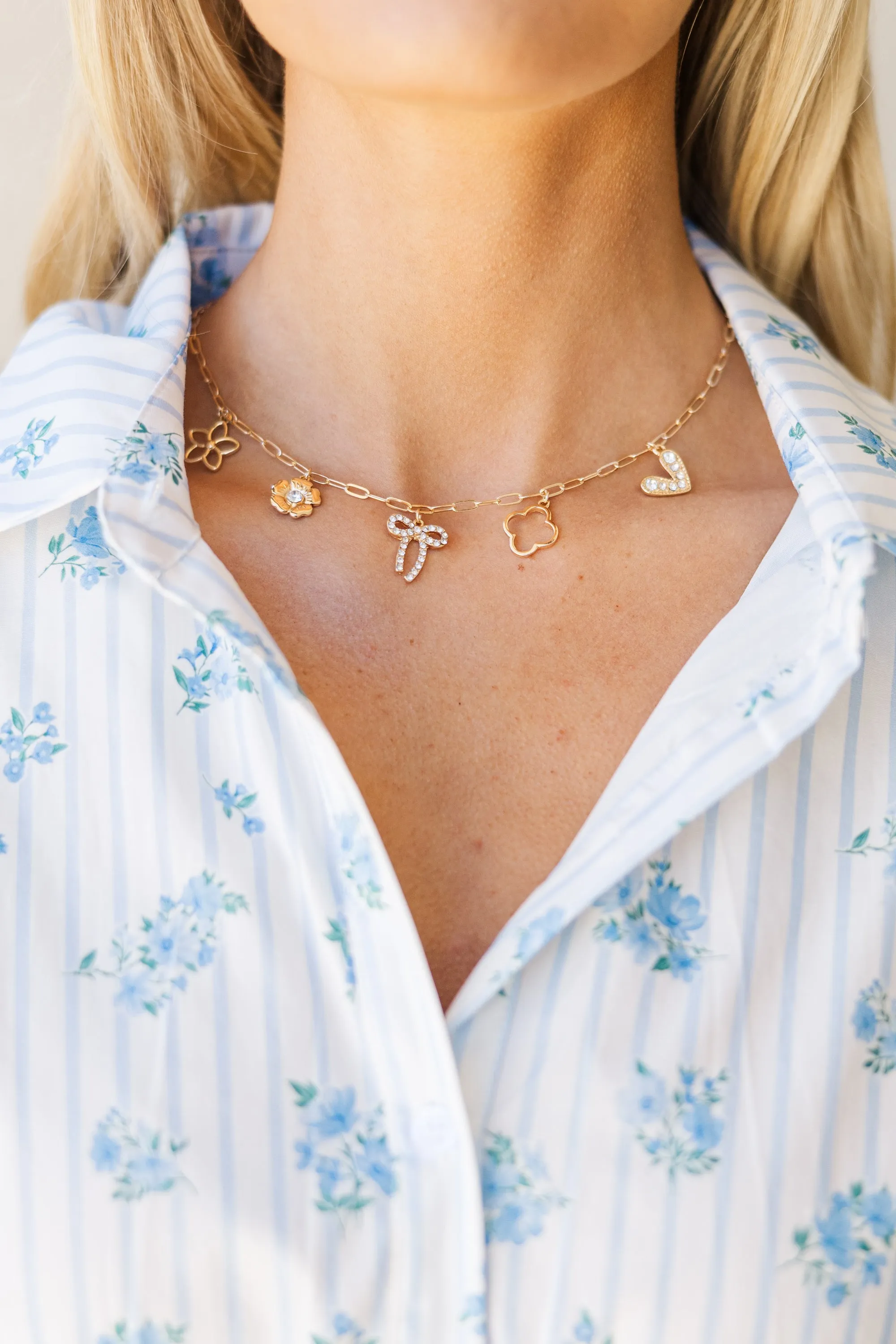 Now You Know Gold Necklace