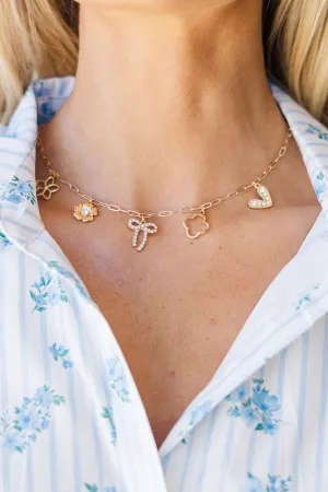 Now You Know Gold Necklace