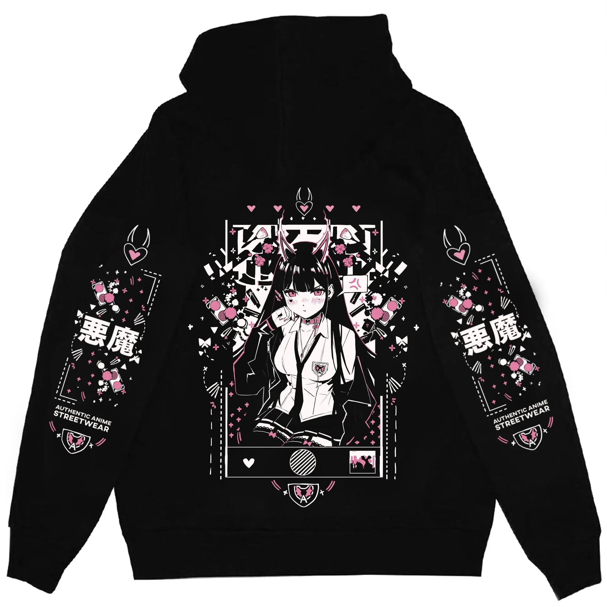 Numi Embarrassed Anime Streetwear Hoodie