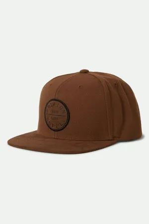 Oath III Snapback - Coffee/Coffee Brixton