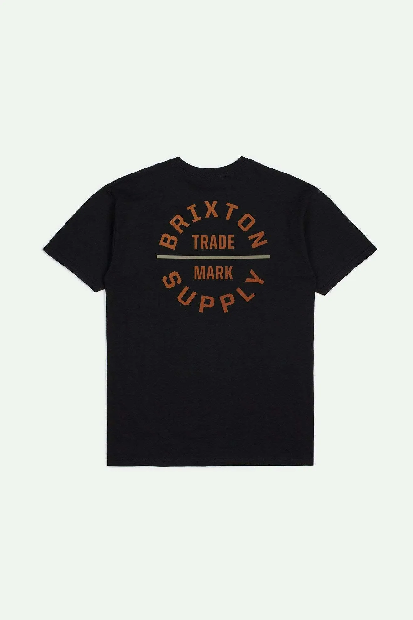 Oath V S/S Standard T-Shirt - Black/Rust/Sand Brixton