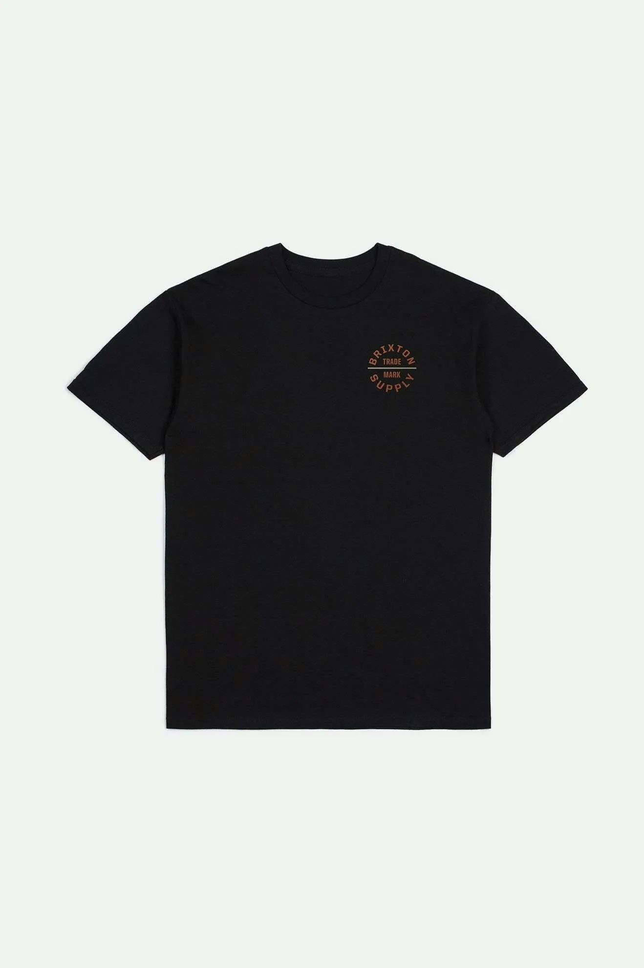 Oath V S/S Standard T-Shirt - Black/Rust/Sand Brixton