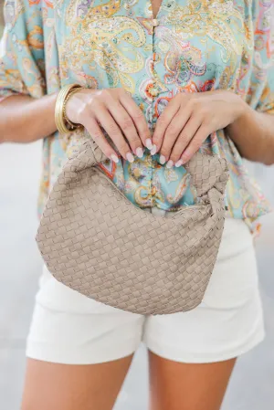 Obvious Connections Mushroom Brown Purse