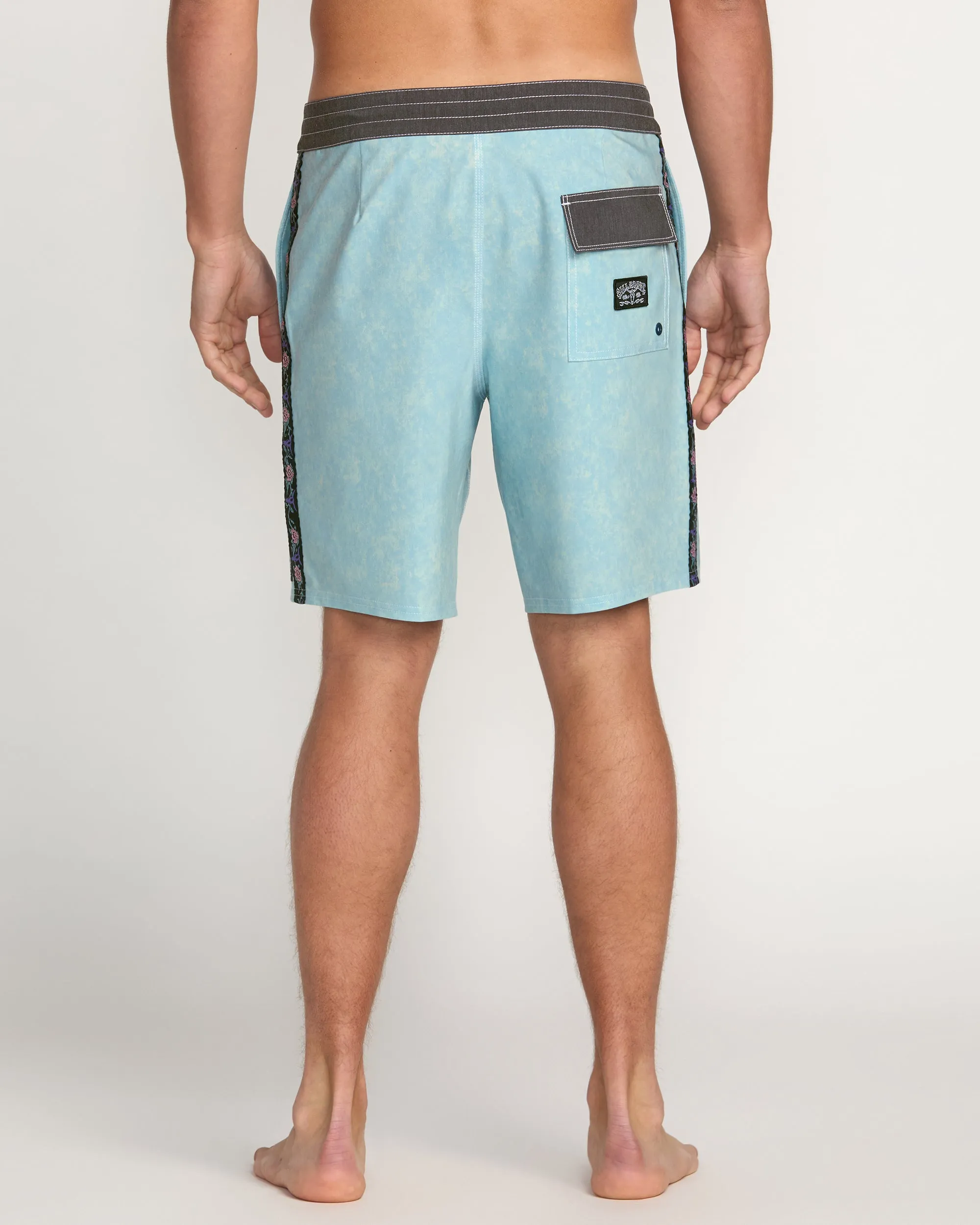 Occy Lo Tide Boardshorts - Cloud Blue Billabong