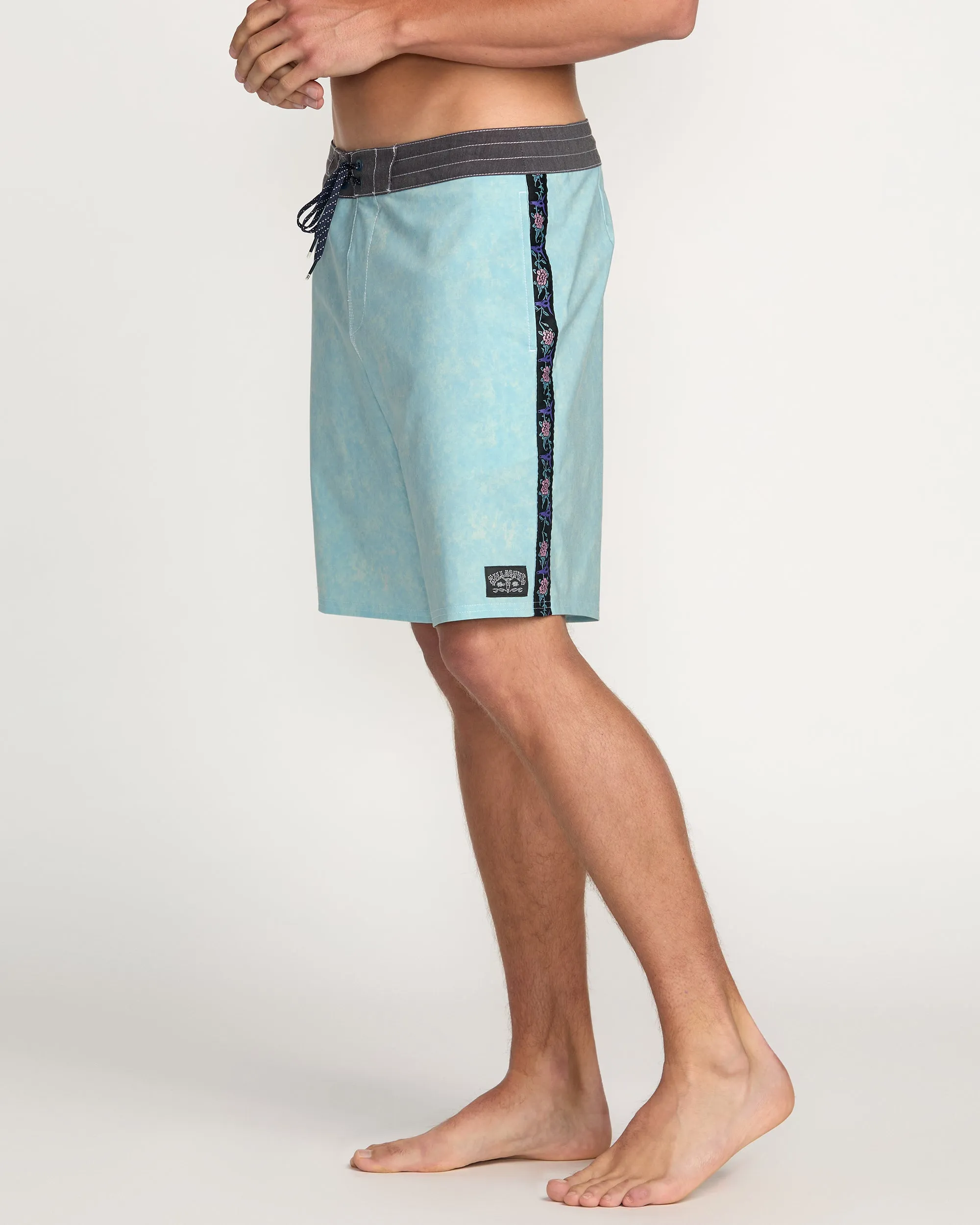 Occy Lo Tide Boardshorts - Cloud Blue Billabong