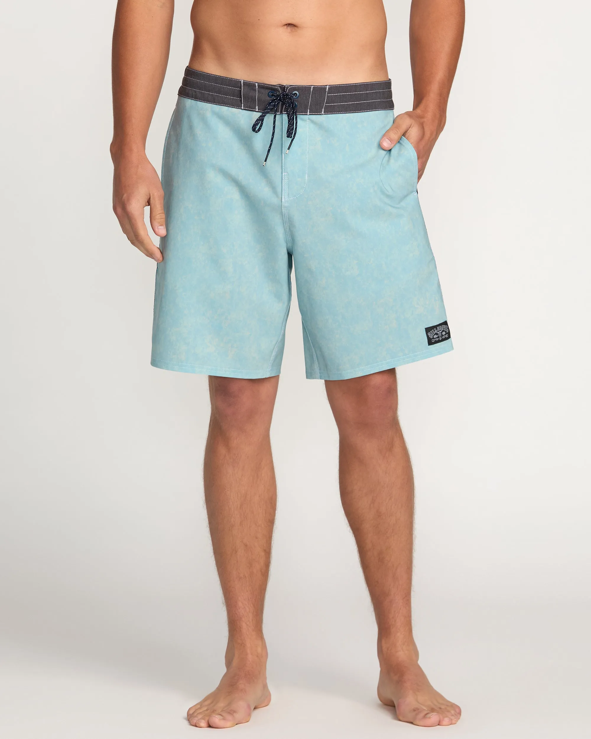 Occy Lo Tide Boardshorts - Cloud Blue Billabong