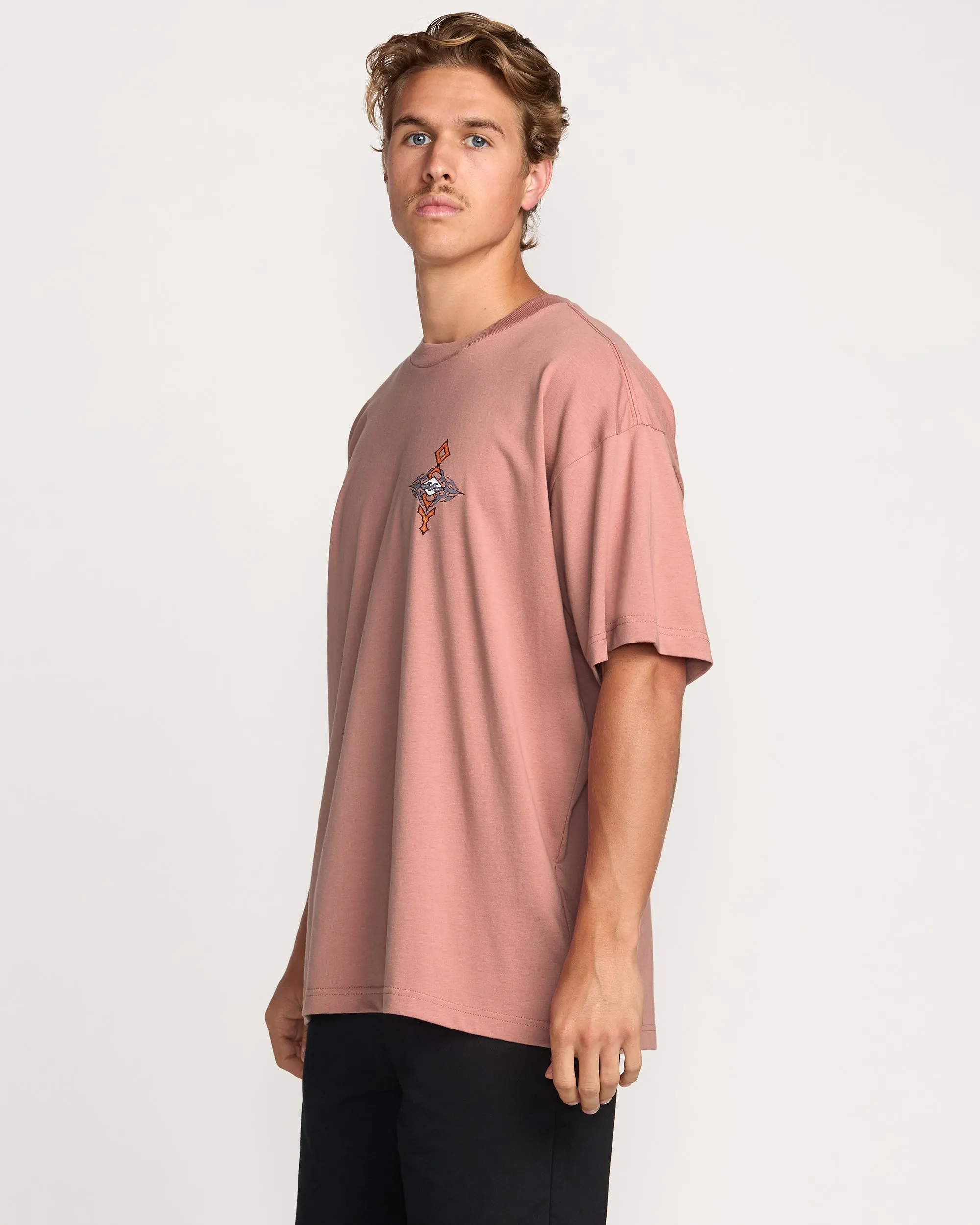 Occy OG Tee - Dusty Rose Billabong