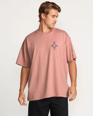 Occy OG Tee - Dusty Rose Billabong