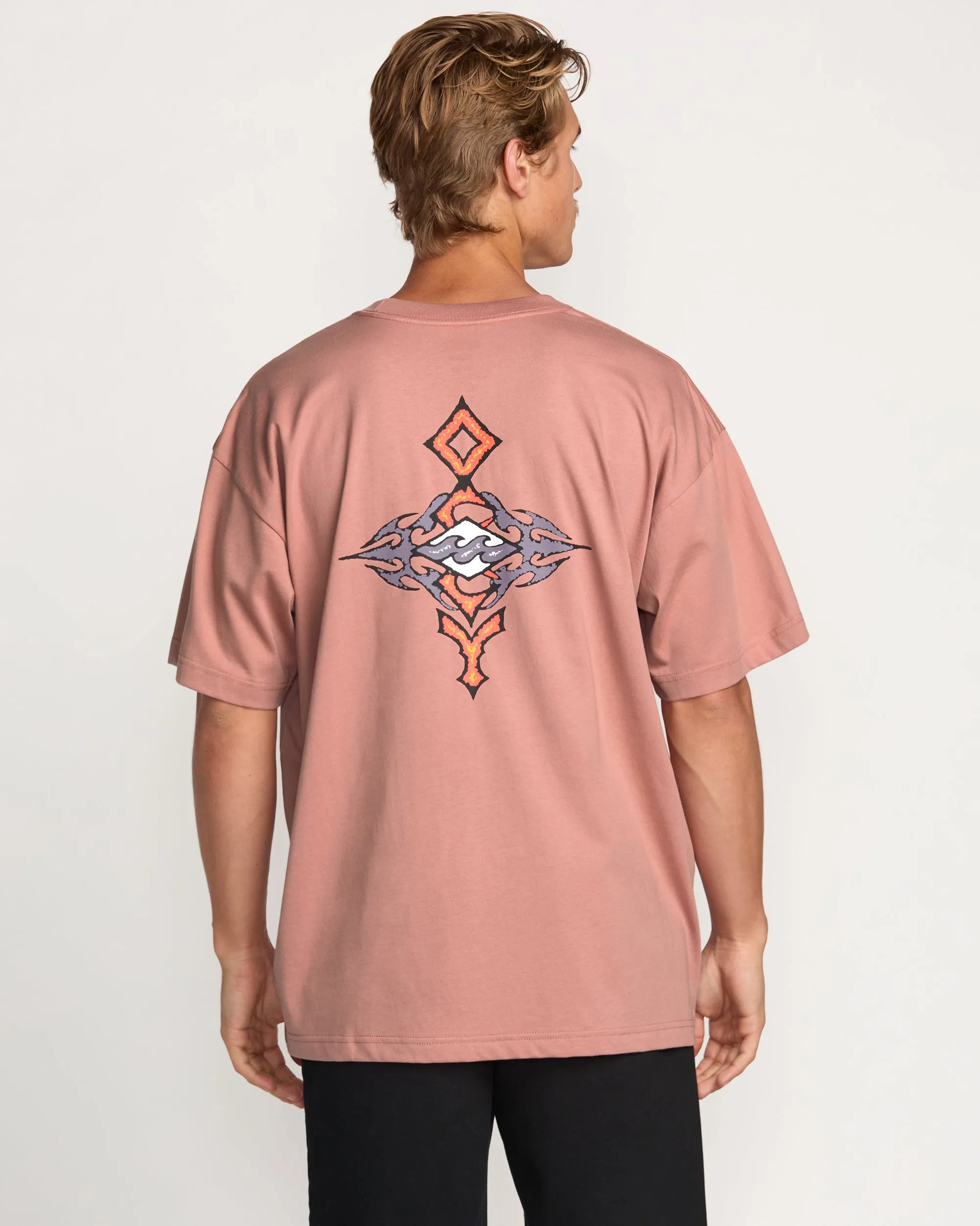 Occy OG Tee - Dusty Rose Billabong
