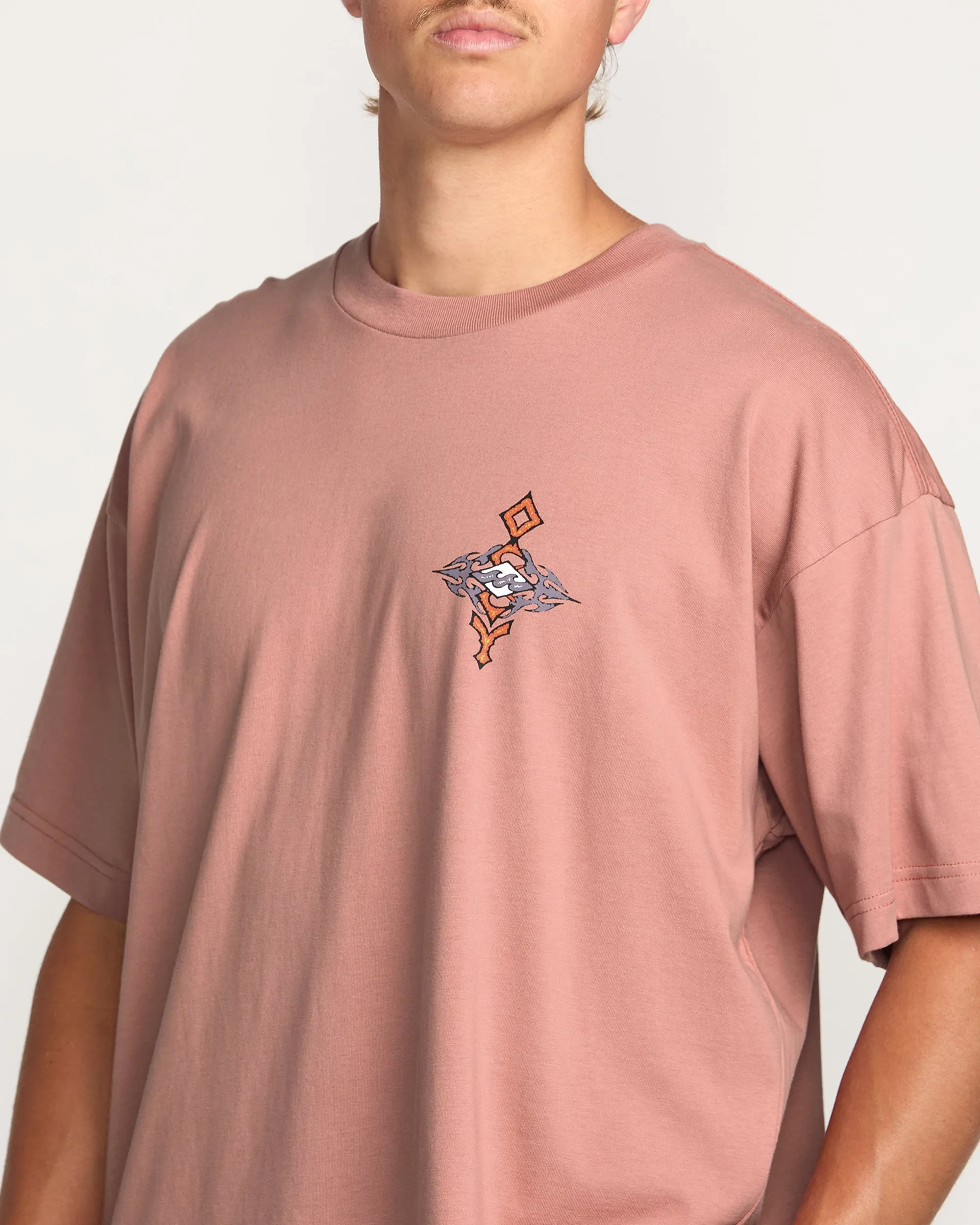 Occy OG Tee - Dusty Rose Billabong