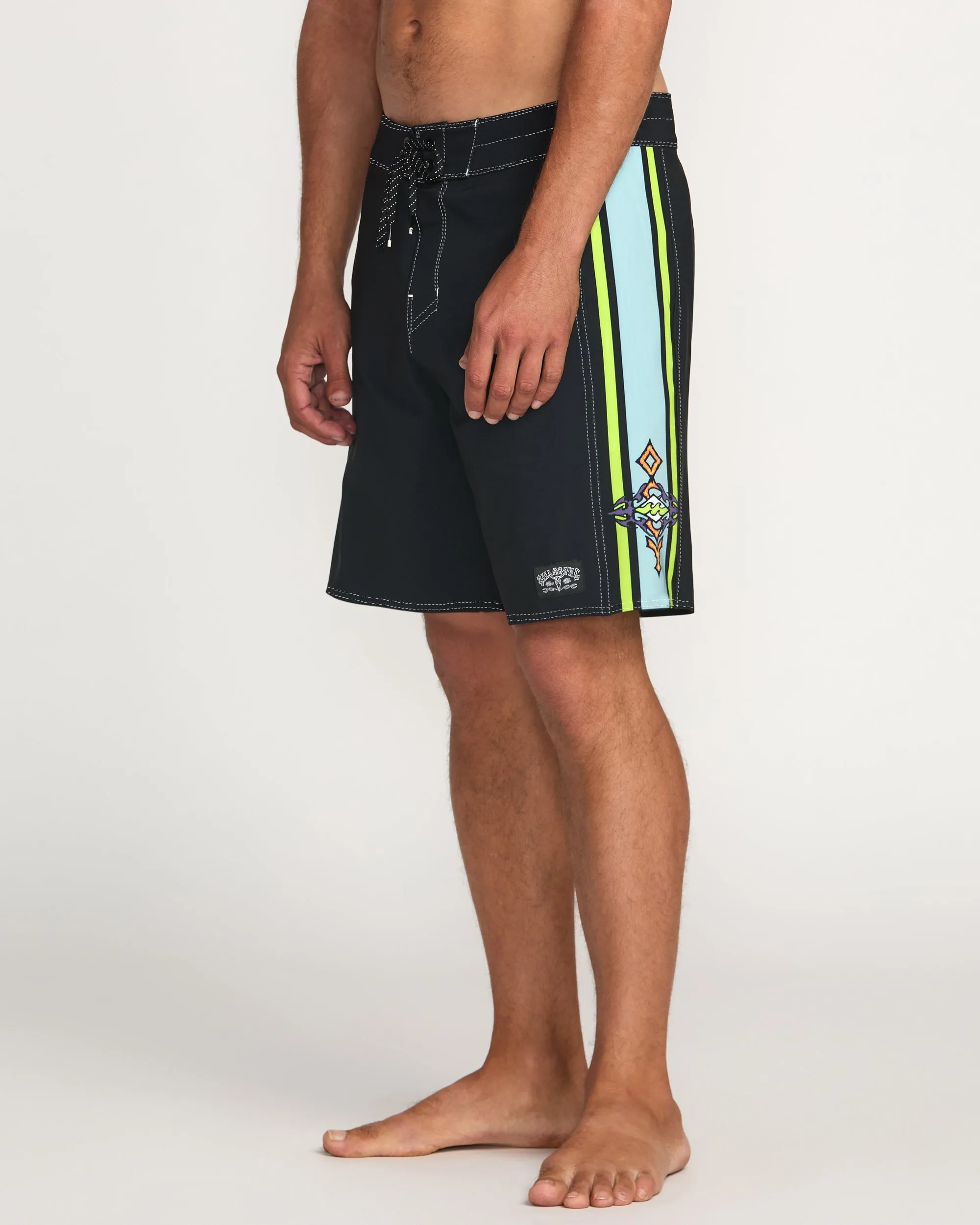 Occy Pro Boardshorts - Washed Black Billabong
