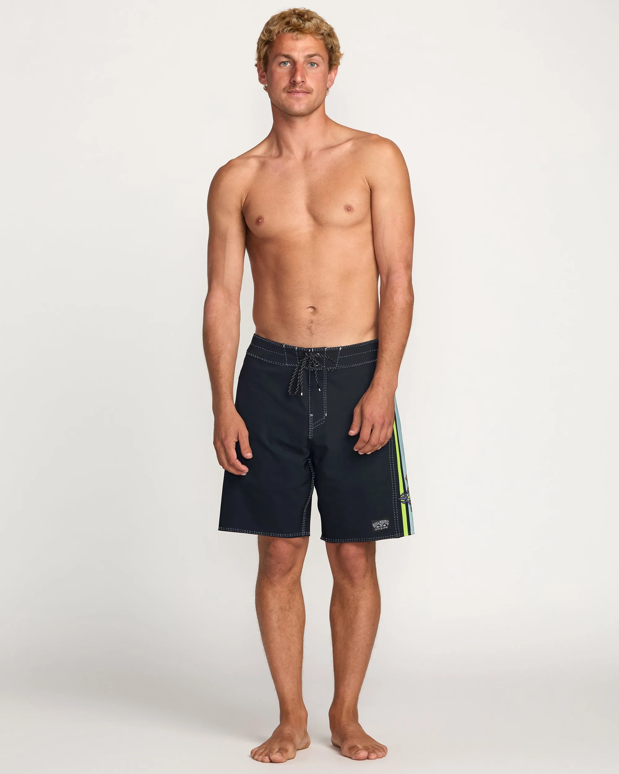 Occy Pro Boardshorts - Washed Black Billabong