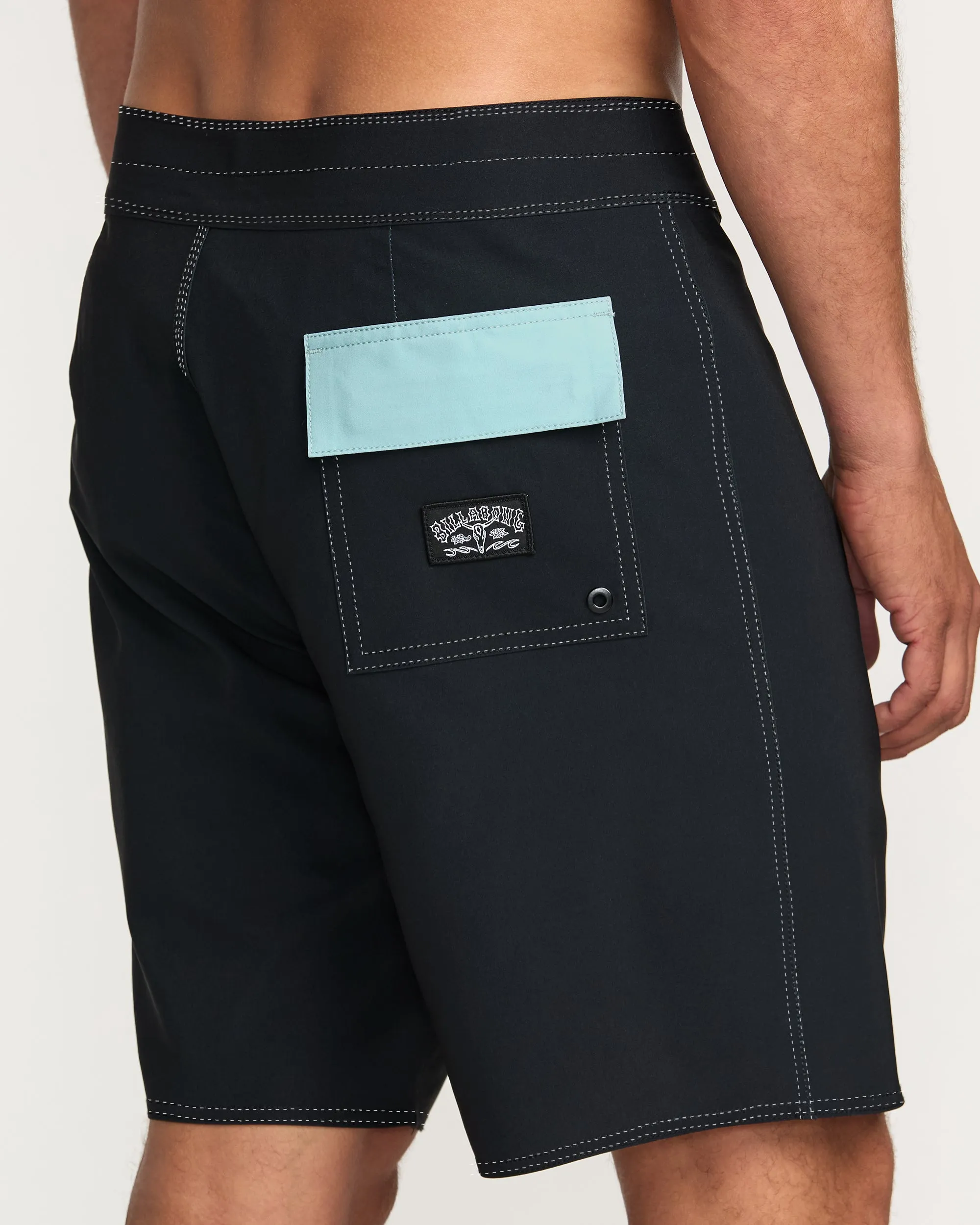 Occy Pro Boardshorts - Washed Black Billabong