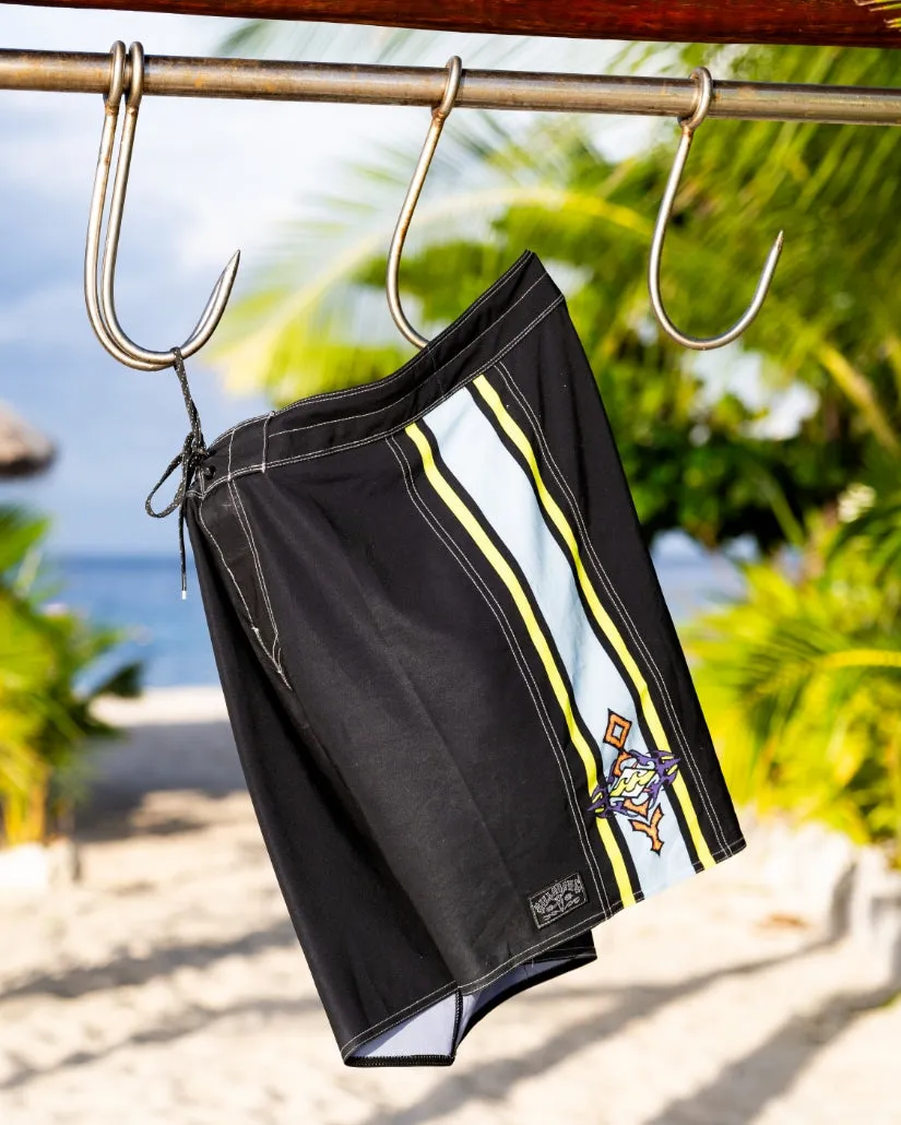 Occy Pro Boardshorts - Washed Black Billabong
