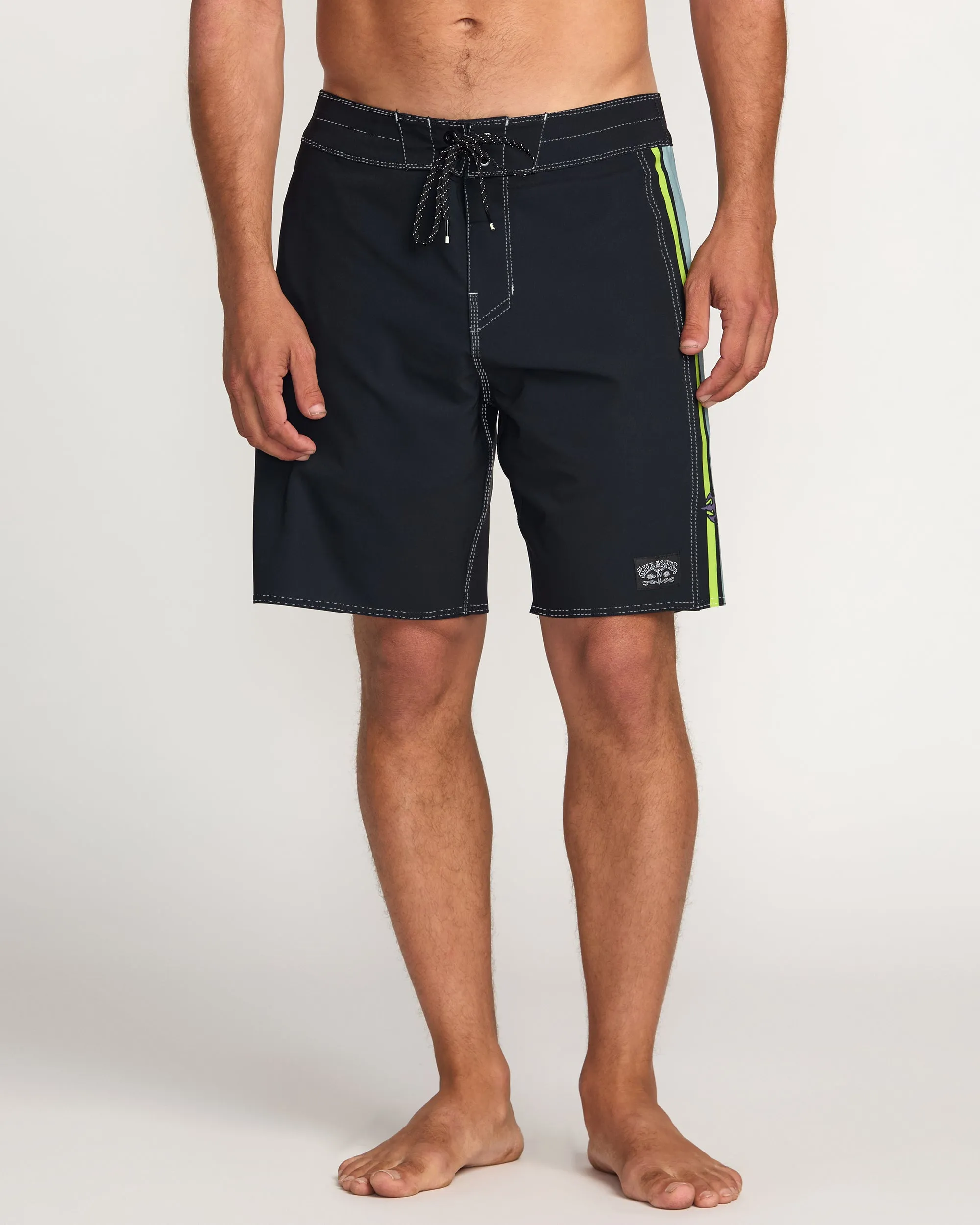 Occy Pro Boardshorts - Washed Black Billabong
