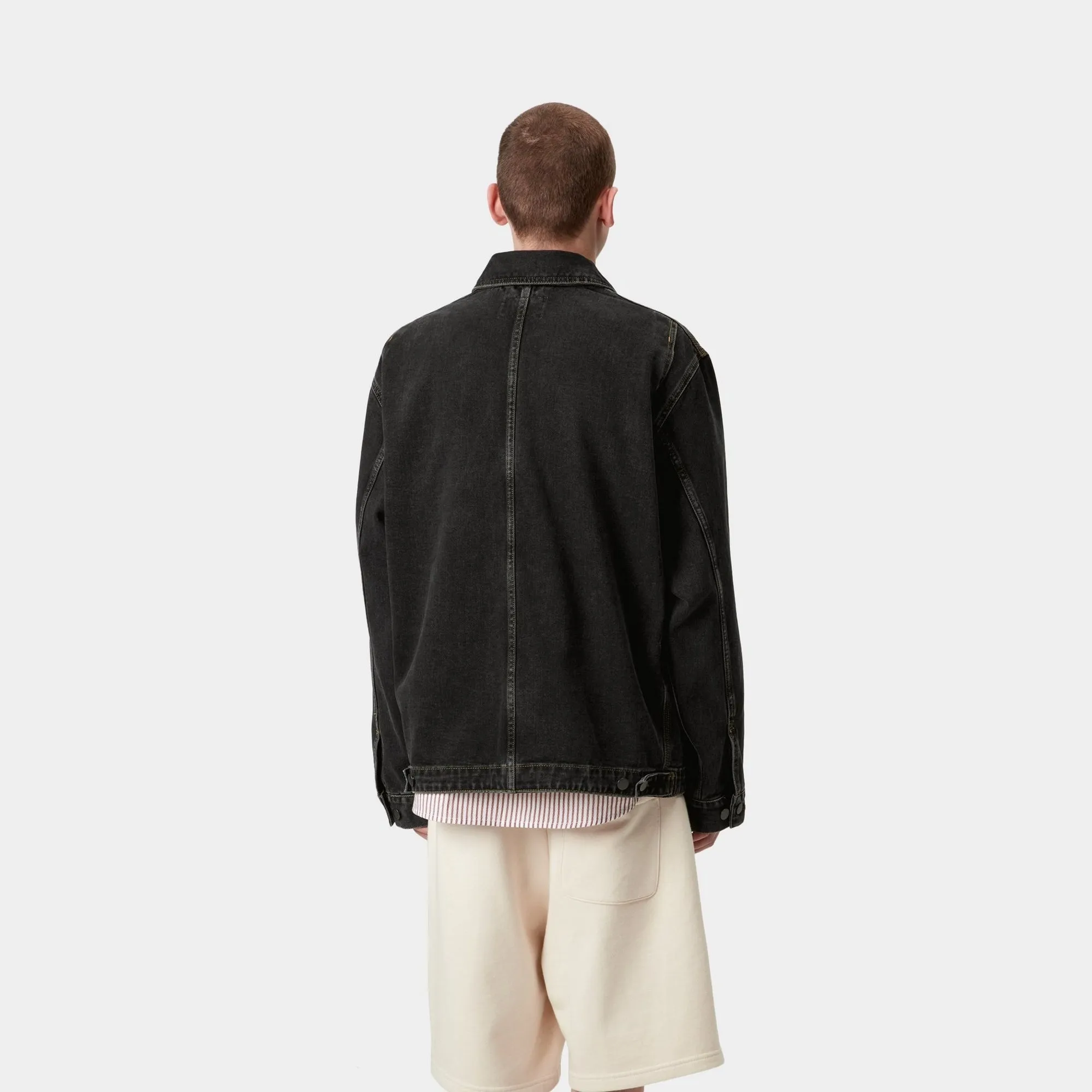 OG Double Front Jacket | Black (stone washed) Carhartt WIP