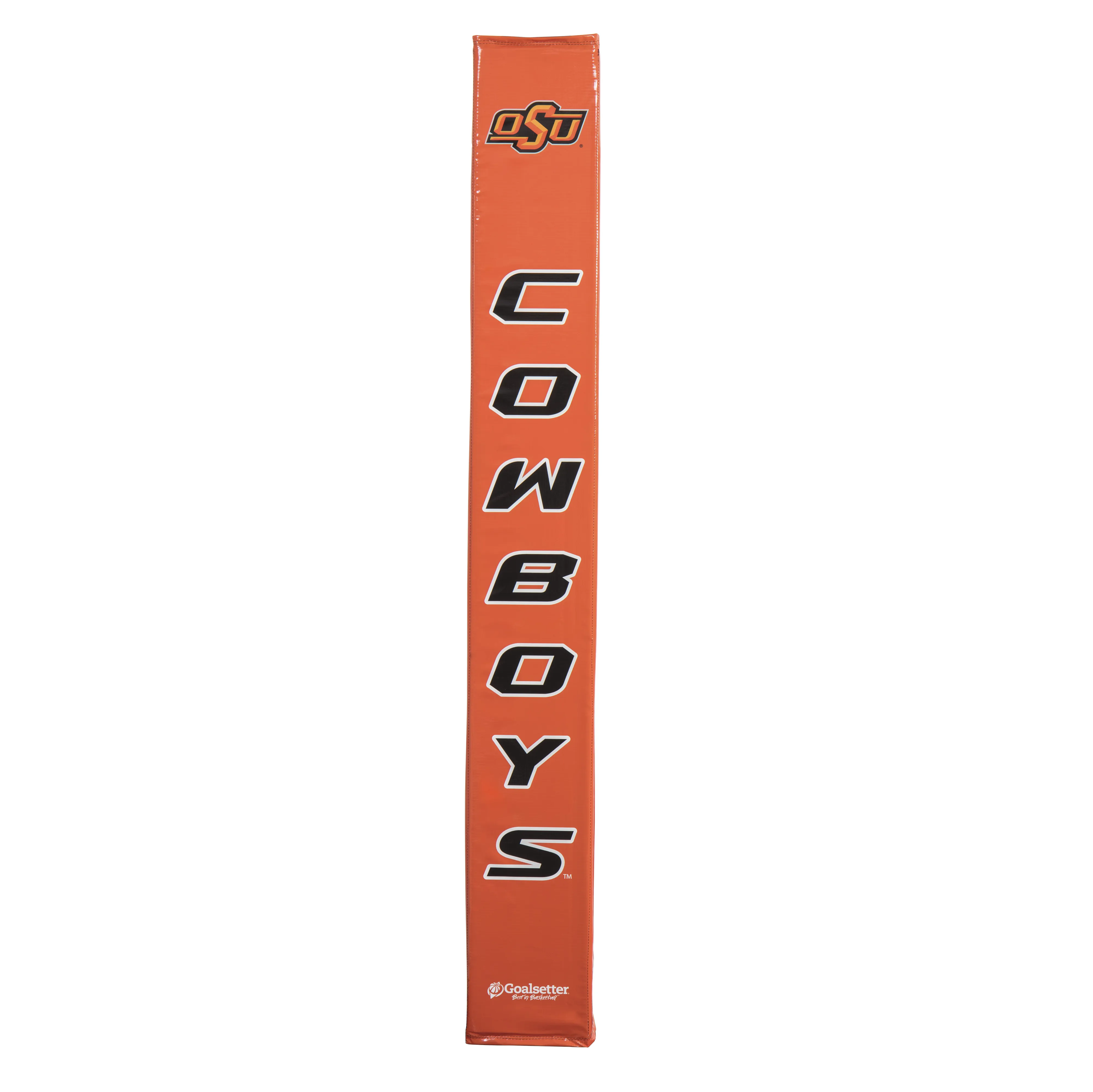 Oklahoma State Cowboys Basketball Pole Pad - Orange Goalsetter