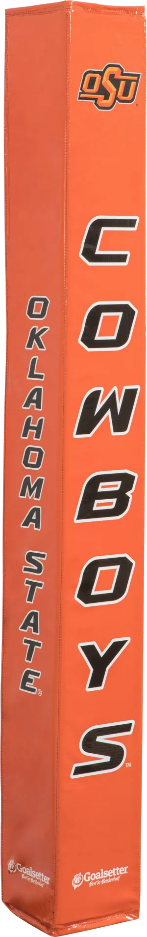 Oklahoma State Cowboys Basketball Pole Pad - Orange Goalsetter