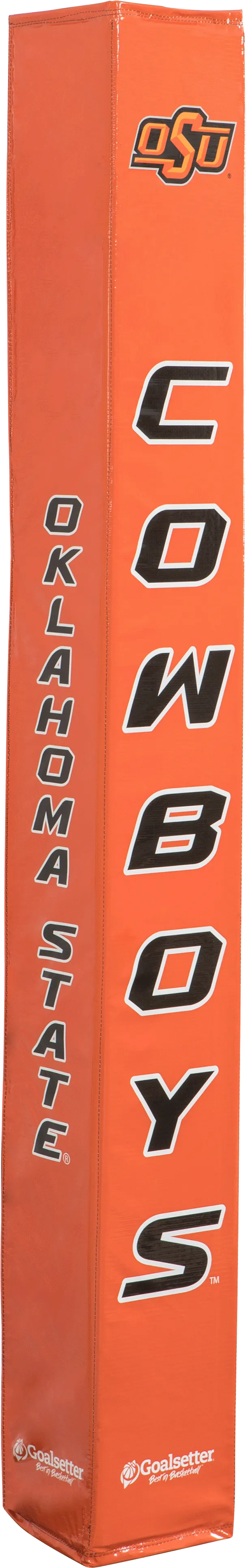 Oklahoma State Cowboys Basketball Pole Pad - Orange Goalsetter