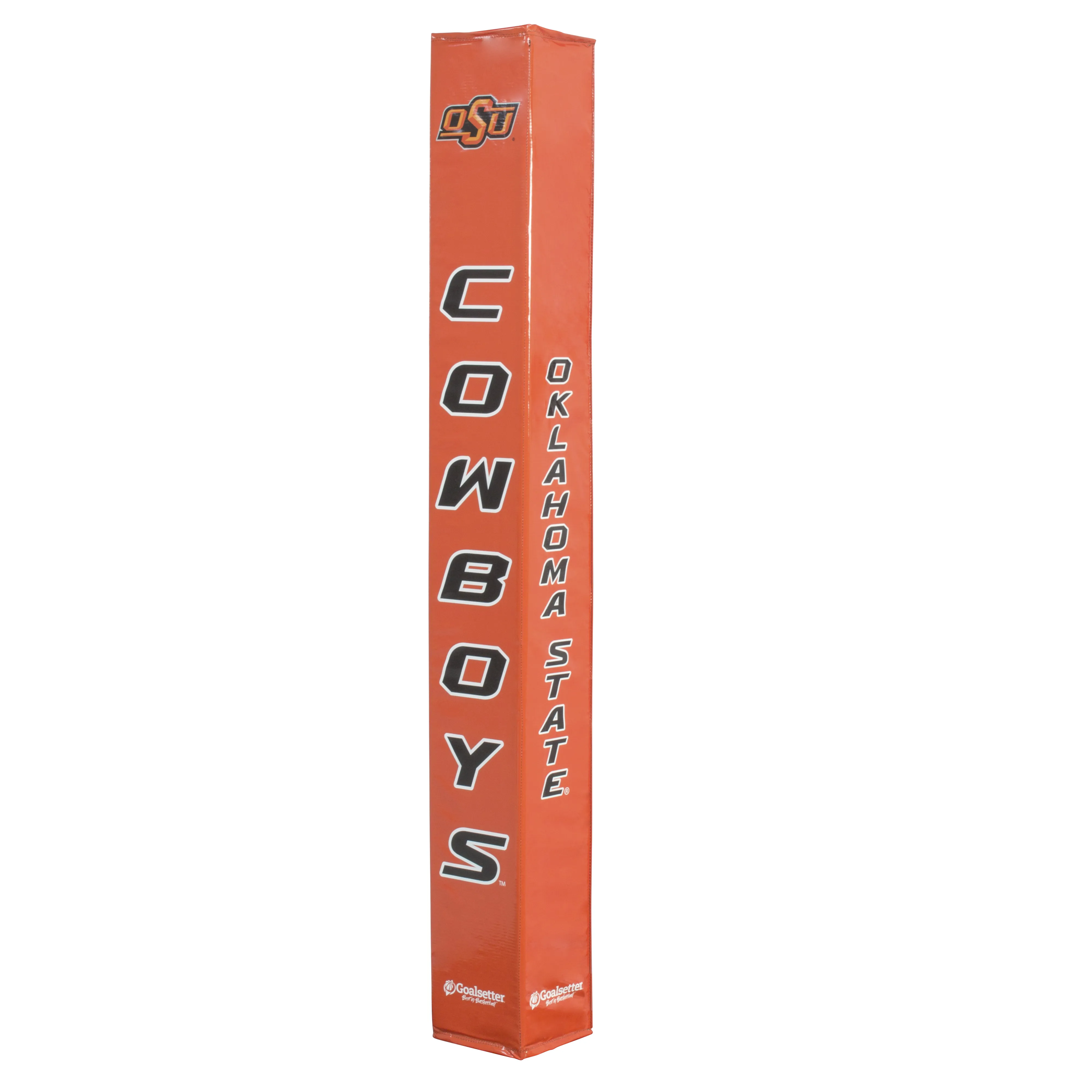 Oklahoma State Cowboys Basketball Pole Pad - Orange Goalsetter