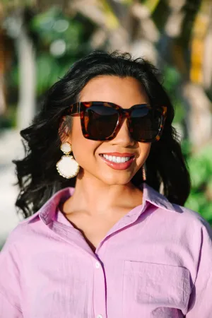 On My Way Tortoise Brown Sunglasses