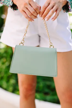 On The Spot Mint Green Purse